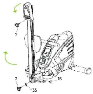 VirtuFit Row 450 - FOLDING INSTRUCTIONS - 1