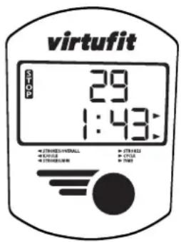 VirtuFit Row 450 - CONSOLE (FIG. A) - 1