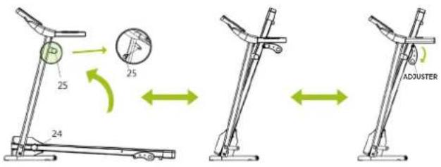 VirtuFit Elite TR500i - INSTRUCTIONS DE PLIAGE - 1