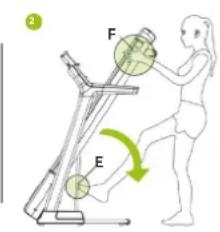 VirtuFit Elite TR500i - ANLEITUNG ZUM FALTEN UND ENTFALTEN - 2