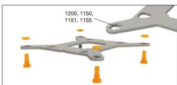 Be Quiet! Dark Rock Pro 4 - Montage de la plaque arrêté - 1