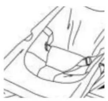 Topmark Indi - Para sujetar el cinturón de seguridad. - 1