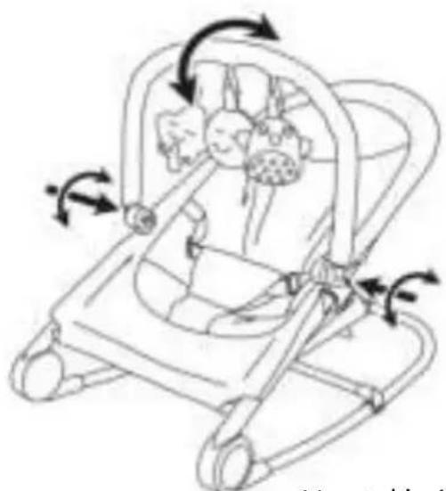 Topmark Indi - Bevestigen spelboog. - 2