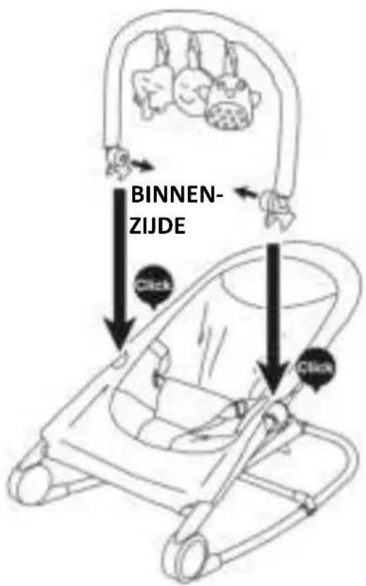 Topmark Indi - Bevestigen spelboog. - 1