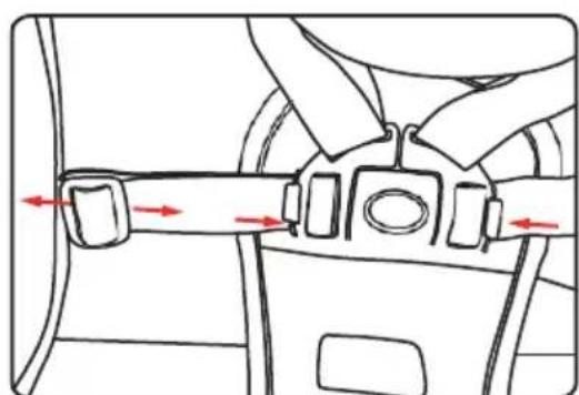 Topmark Xavi - WARNING: ALWAYS USE THE CROTCH STRAP WITH SAFETY BELTS. - 2
