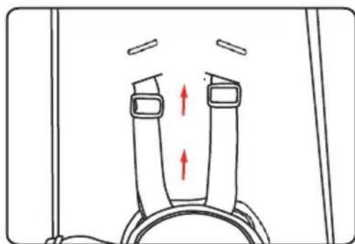 Topmark Xavi - WARNING: ALWAYS USE THE CROTCH STRAP WITH SAFETY BELTS. - 3