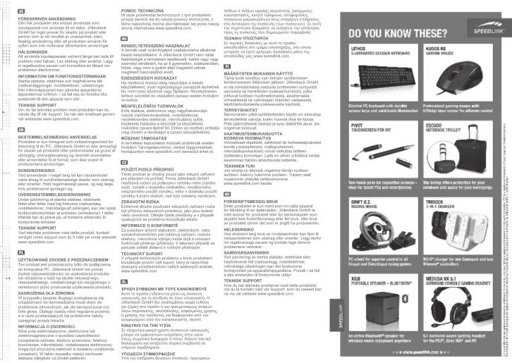 Speedlink Parthica Core - 6