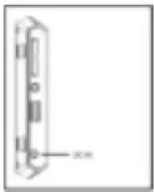 INTENSO Media Artist - 3) Connect and switch on the digital photo frame - 1