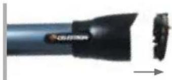 CELESTRON Inspire 100mm AZ - Pour fixer le tube du téléscope sur votre tréspied et votre monture : - 2