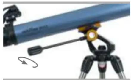 CELESTRON Inspire 100mm AZ - MOVING THE TELESCOPE - 1