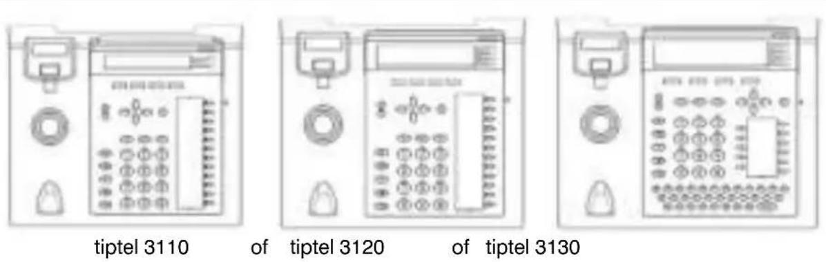 TIPTEL 3110 - Inhoud van de verpakking - 1