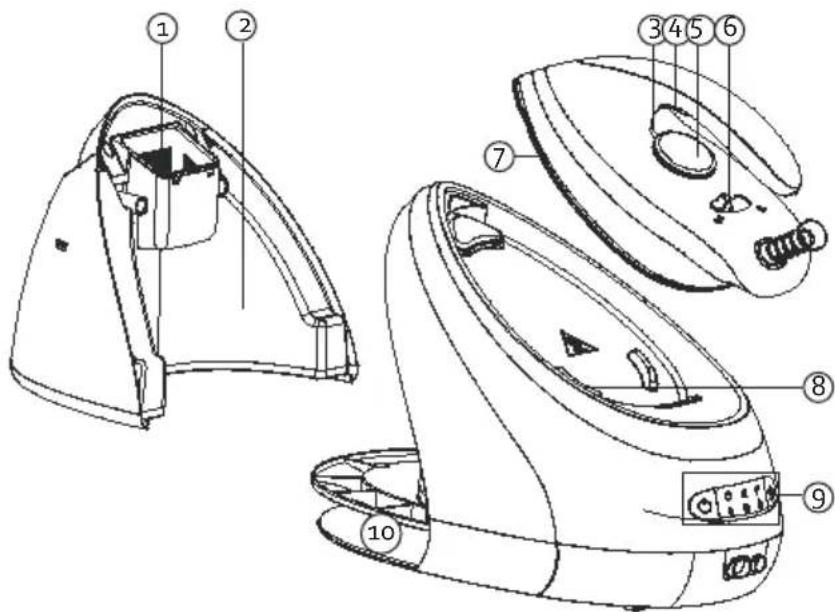 DOMO DO7110S - ONDERDELEN - 1