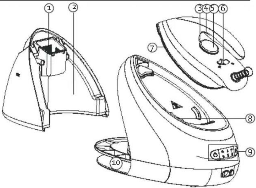 DOMO DO7110S - PANNEAU DE COMMANDE - 1