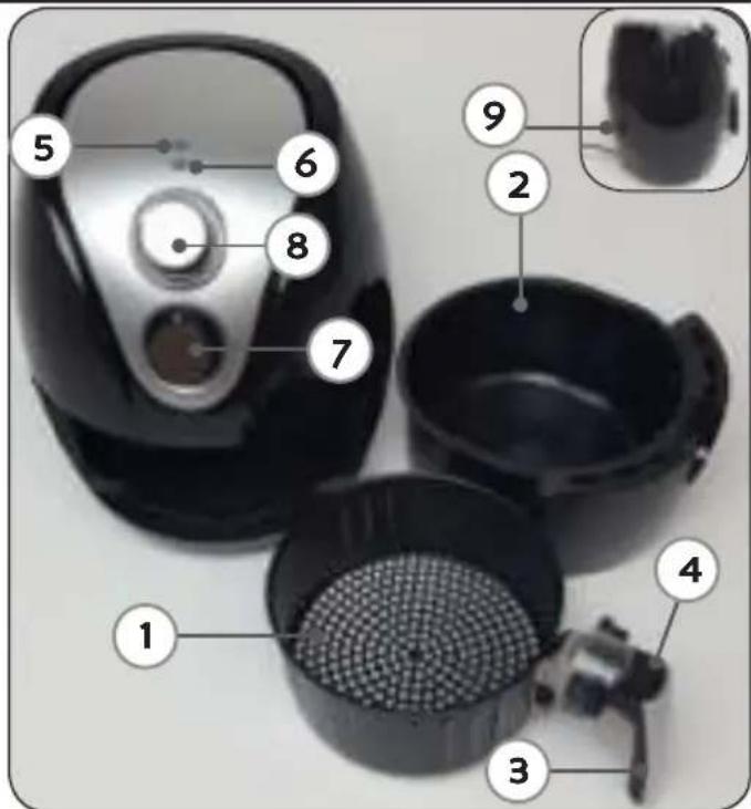DOMO DO510FR - PARTS - 1