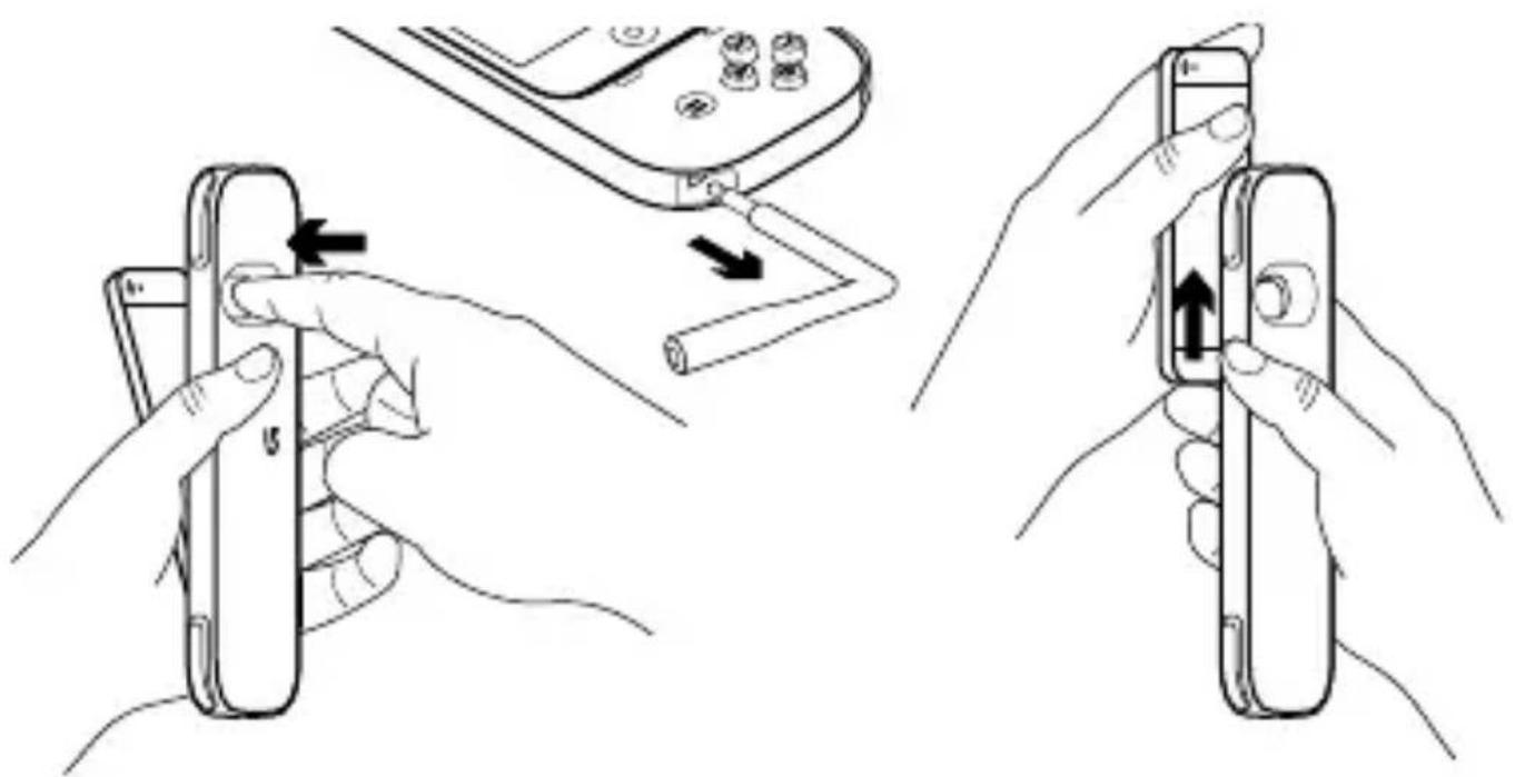LOGITECH PowerShell Controller - Ta bort iPod touch- eller iPhone-enheten fran kontrollen - 1