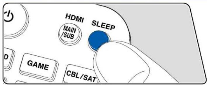 ONKYO TXNR696 - Sleep Timer - 1
