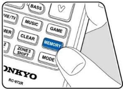 ONKYO TXNR696 - Prérogler une station de radio - 3