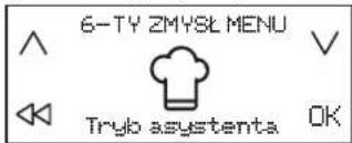 6-TY ZMYSL MENU Tryb asystenta OK