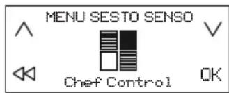 WHIRLPOOL SMP 9010 CNEIXL - Per attivare la funzione Chef Control: - 1