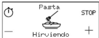 Pasta STOP - Hirviendo +