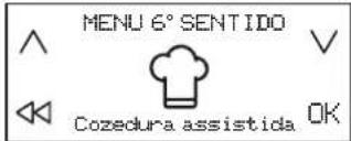 MENU 6° SENTIDO Cozecura assistida OK