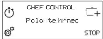CHEF CONTROL Poloite hrnec STOP