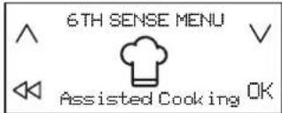 6TH SENSE MENU Assisted Cooking OK