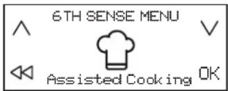 WHIRLPOOL SMP 9010 CNEIXL - Για να ενεργοποιήσετε τη λειτουργία Assisted Cooking" (Μαγείρεμα με βοήθεια): - 1