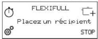 FLEXIFULL Placez un récipient STOP