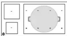WHIRLPOOL SMP 9010 CNEIXL - Aktywacja pół grzejnych: - 6