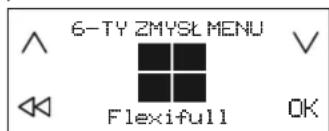 WHIRLPOOL SMP 9010 CNEIXL - Włączanie funkcji Flexifull (Gotuj na całej powierzchni): - 1