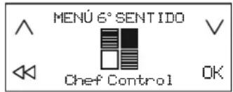 MENÚ 6° SENTIDO Chef Control OK