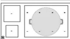 WHIRLPOOL SMP 9010 CNEIXL - Per attivare le zone cottura: - 6