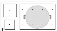 WHIRLPOOL SMP 9010 CNEIXL - Pentru a activa zonele de gătit: - 6