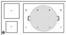 WHIRLPOOL SMP 9010 CNEIXL - Einschalten der Kochzonen: - 6