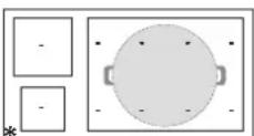 WHIRLPOOL SMP 9010 CNEIXL - For å aktivere kokesonene: - 6