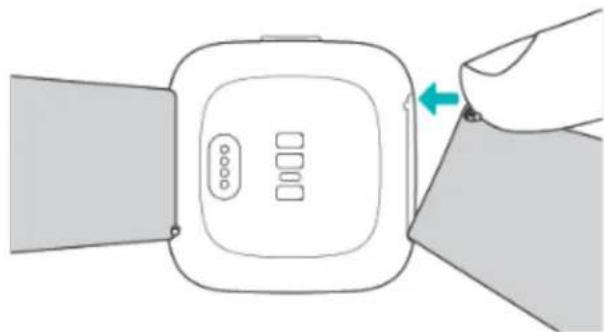 FITBIT Versa 2 - Attacher un bracelet - 2