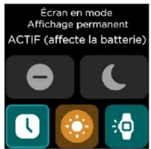 FITBIT Versa 2 - Réglage de l'affichage permanent - 2