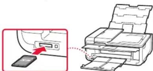 CANON Pixma TS9551C - Ausdrucken von auf einer Speicherkarte gespeicherten Fotos - 1
