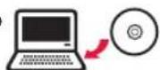CANON Pixma TS9551C - Usando o CD-ROM de instalacao (Somente Windows) fornecido - 1
