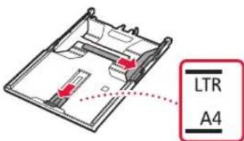 CANON Pixma TS9551C - Separe las guias del papel deslizandolas. - 1