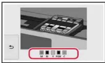 CANON Pixma TS9551C - Gjenta trinn 2 til 5 for a installere alle blekktankene. - 1