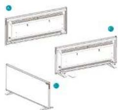 DUUX Slim 1500 - Installation du pied en aluminium - 1