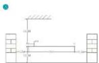 DUUX Slim 1500 - Installation au mur - 1