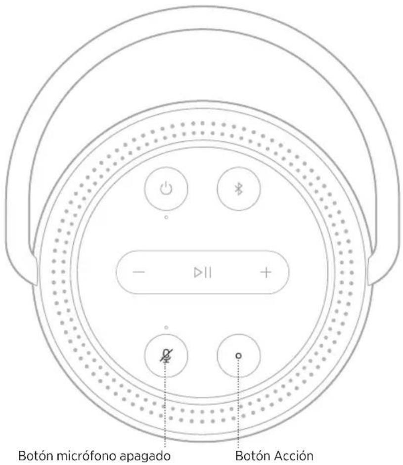 BOSE Portable Home Speaker - CONTROLES DEL ASISTENTE DE VOZ - 1