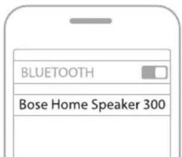 BOSE Home Speaker 300 - CONECTAR UM DISPOSITIVO MÓVEL - 2