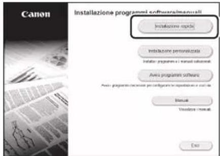 CANON ISensys MF641Cw - Installazione del software - 2