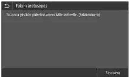 CANON ISensys MF641Cw - Ennen maarityksen aloittamista: - 2