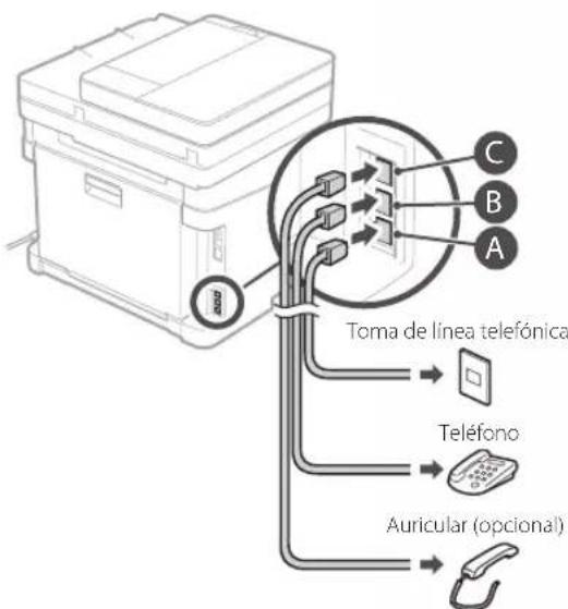 CANON ISensys MF641Cw - Antes de起初 la configuración: - 5