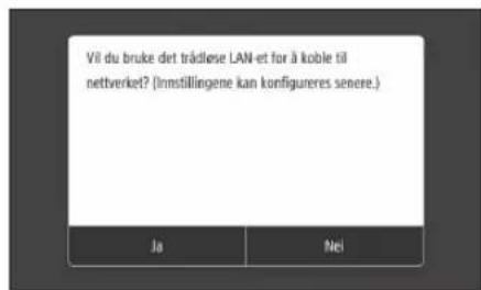 CANON ISensys MF641Cw - Angi tilkoblingsmetode - 1